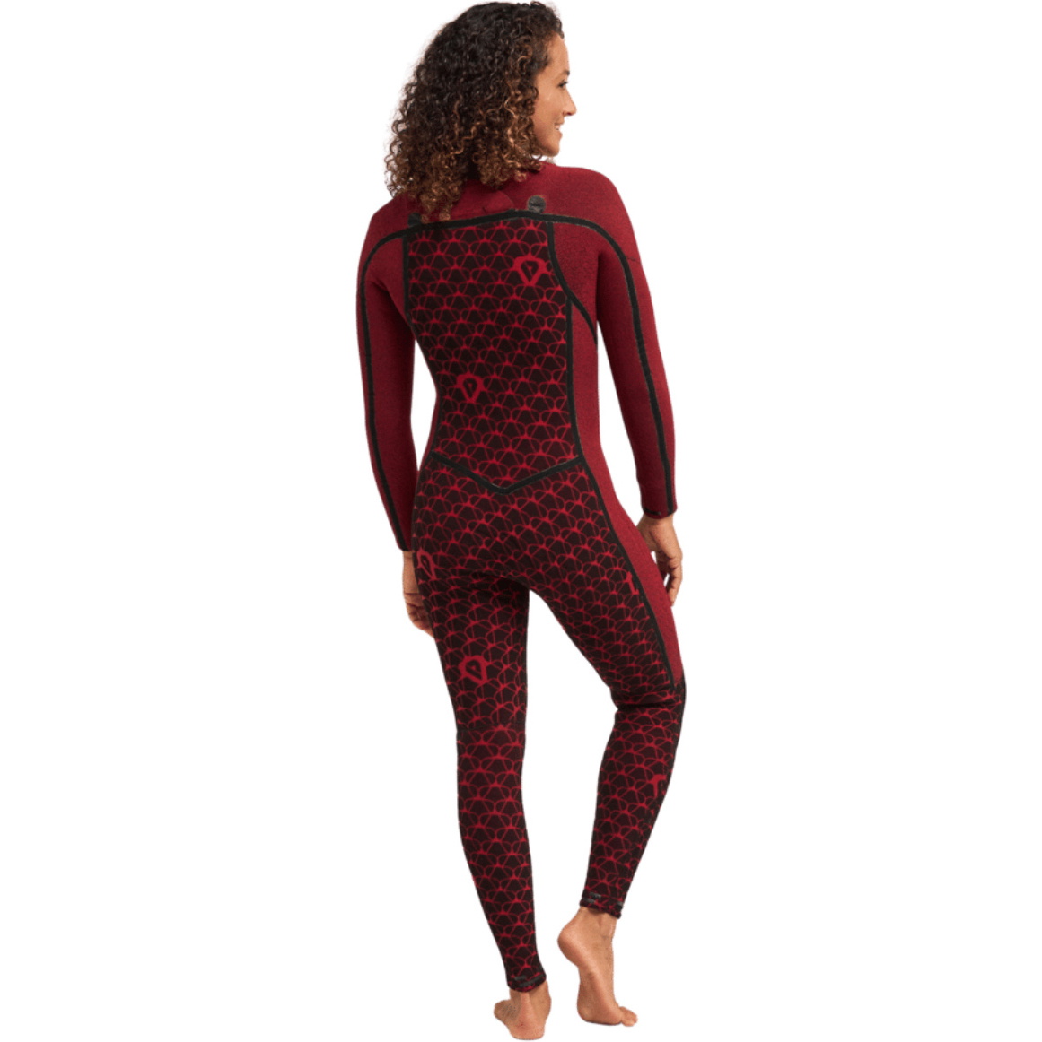2026 Roxy Womens Elite Xtra 6/5mm Warm Chest Zip Hooded Wetsuit ERJW203015 - True Black